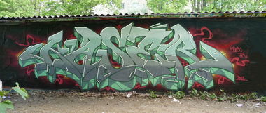 Graffiti Wall - Photo by KaserIGK (2016)