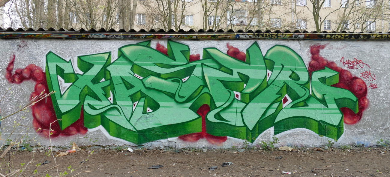 Graffiti Wall - Photo by KaserIGK (2016)