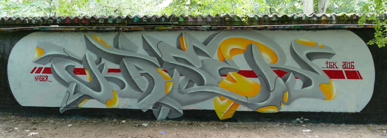 Graffiti Wall - Photo by KaserIGK (2016)