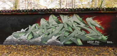 Graffiti Wall - Photo by KaserIGK (2016)