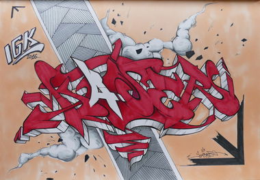 Graffiti Sketch - Photo by KaserIGK (2016)