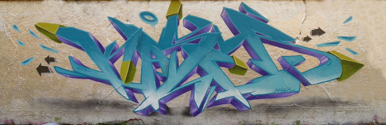 Graffiti Wall - Photo by KaserIGK (2016)