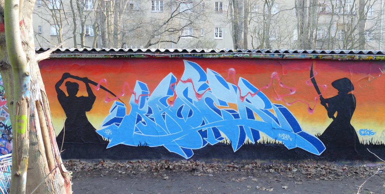 Graffiti Wall - Photo by KaserIGK (2016)