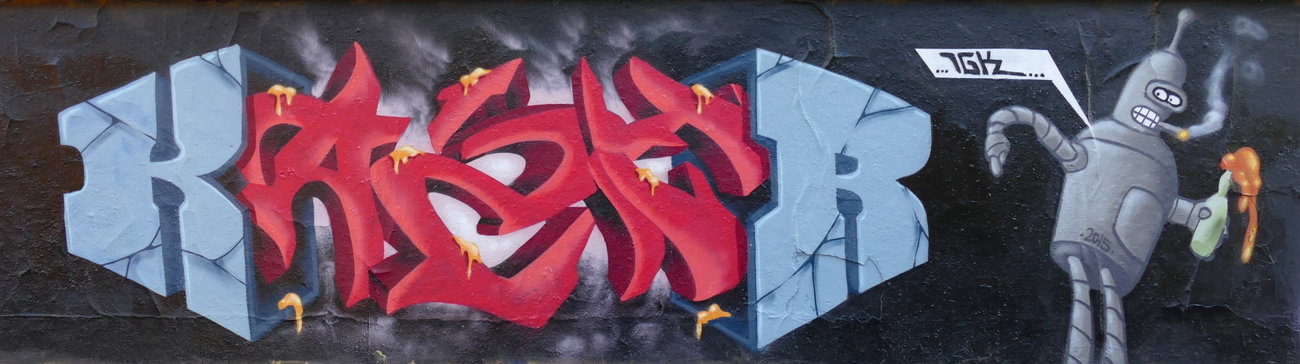 Graffiti Wall - Photo by KaserIGK (2015)
