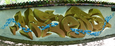 Graffiti Wall - Photo by KaserIGK (2016)