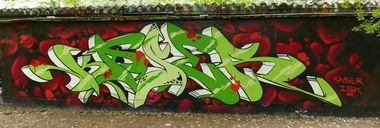 Graffiti Wall - Photo by KaserIGK (2016)