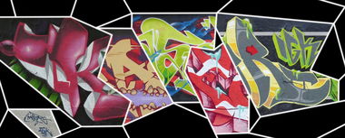 Graffiti Wall - Photo by KaserIGK (2016)