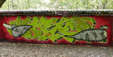 Graffiti Wall - Photo by KaserIGK (2016)