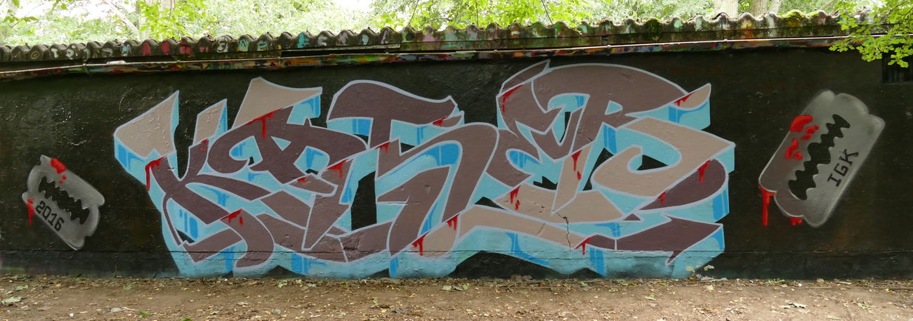 Graffiti Wall - Photo by KaserIGK (2016)