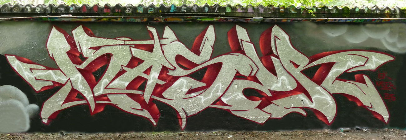 Graffiti Wall - Photo by KaserIGK (2016)