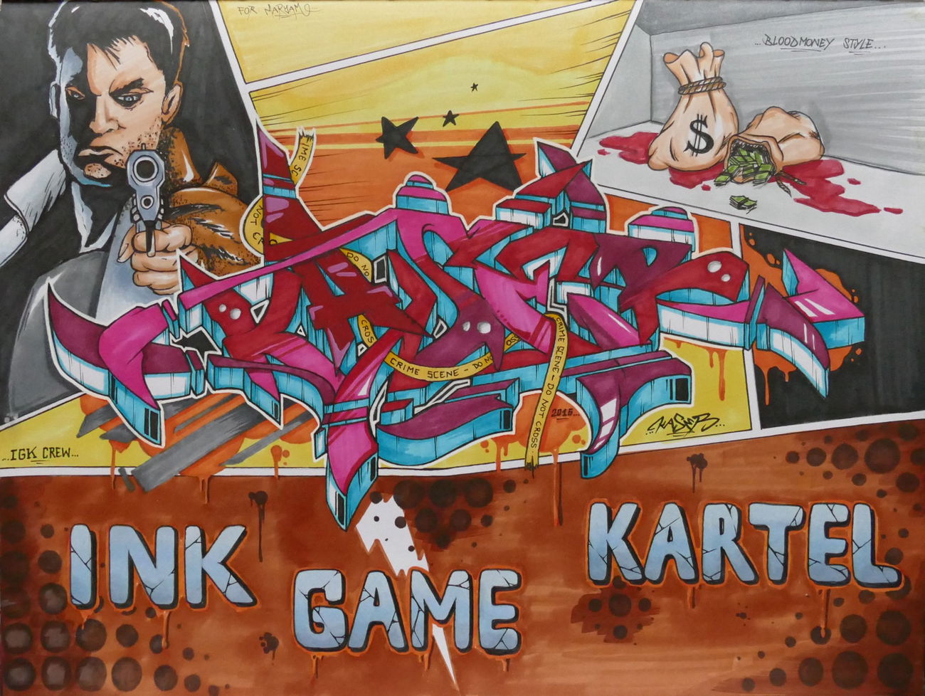 Graffiti Sketch - Photo by KaserIGK