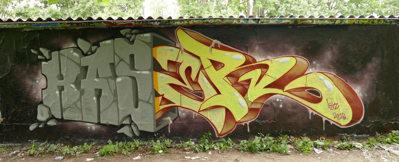 Graffiti Wall - Photo by KaserIGK (2016)