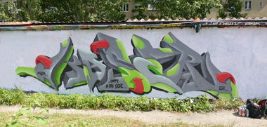 Graffiti Wall - Photo by KaserIGK (2016)