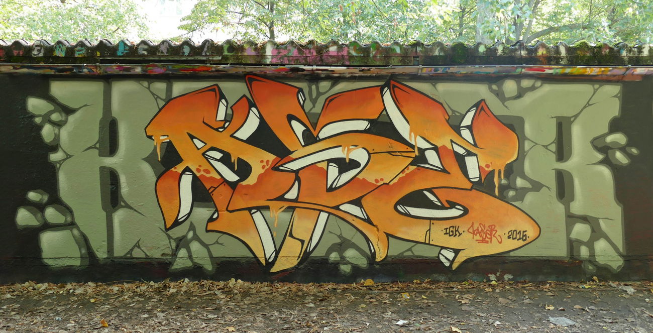 Graffiti Wall - Photo by KaserIGK (2016)