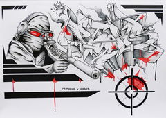 Graffiti Sketch - Photo by KaserIGK (2016)