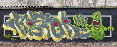 Graffiti Wall - Photo by KaserIGK (2016)