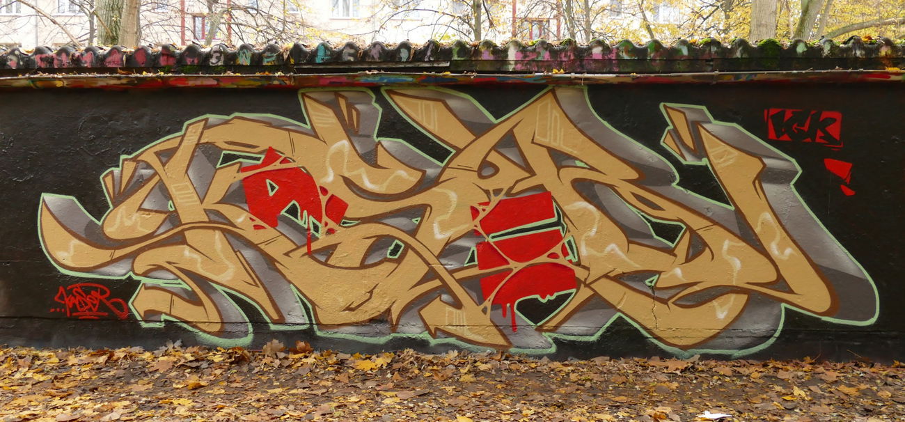 Graffiti Wall - Photo by KaserIGK (2016)