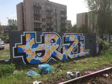Graffiti Wall - Photo by Kasne027 - Brkl (2017)