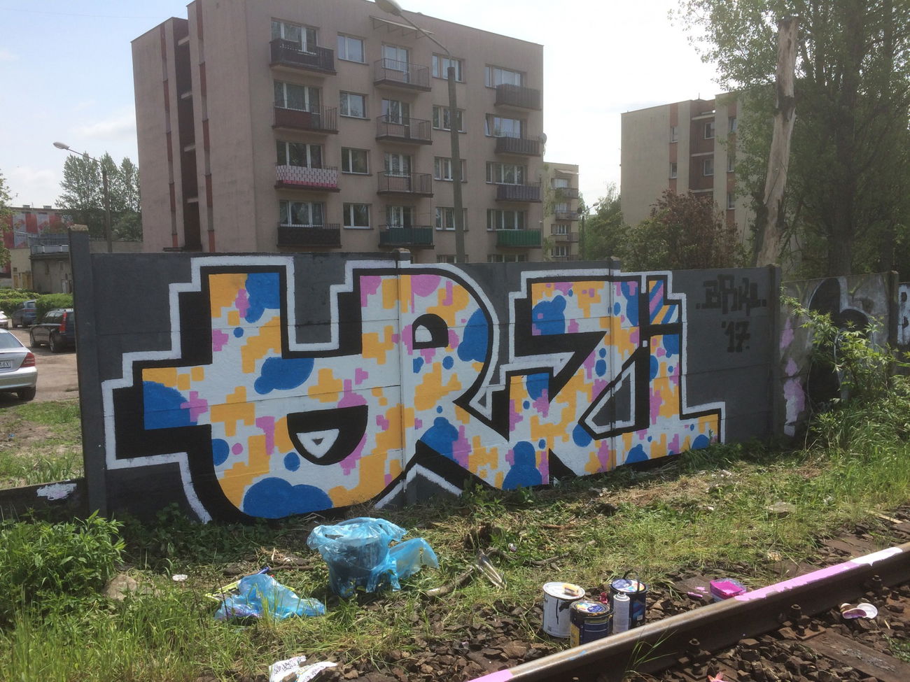 Graffiti Wall - Photo by Kasne027 - Brkl (2017)