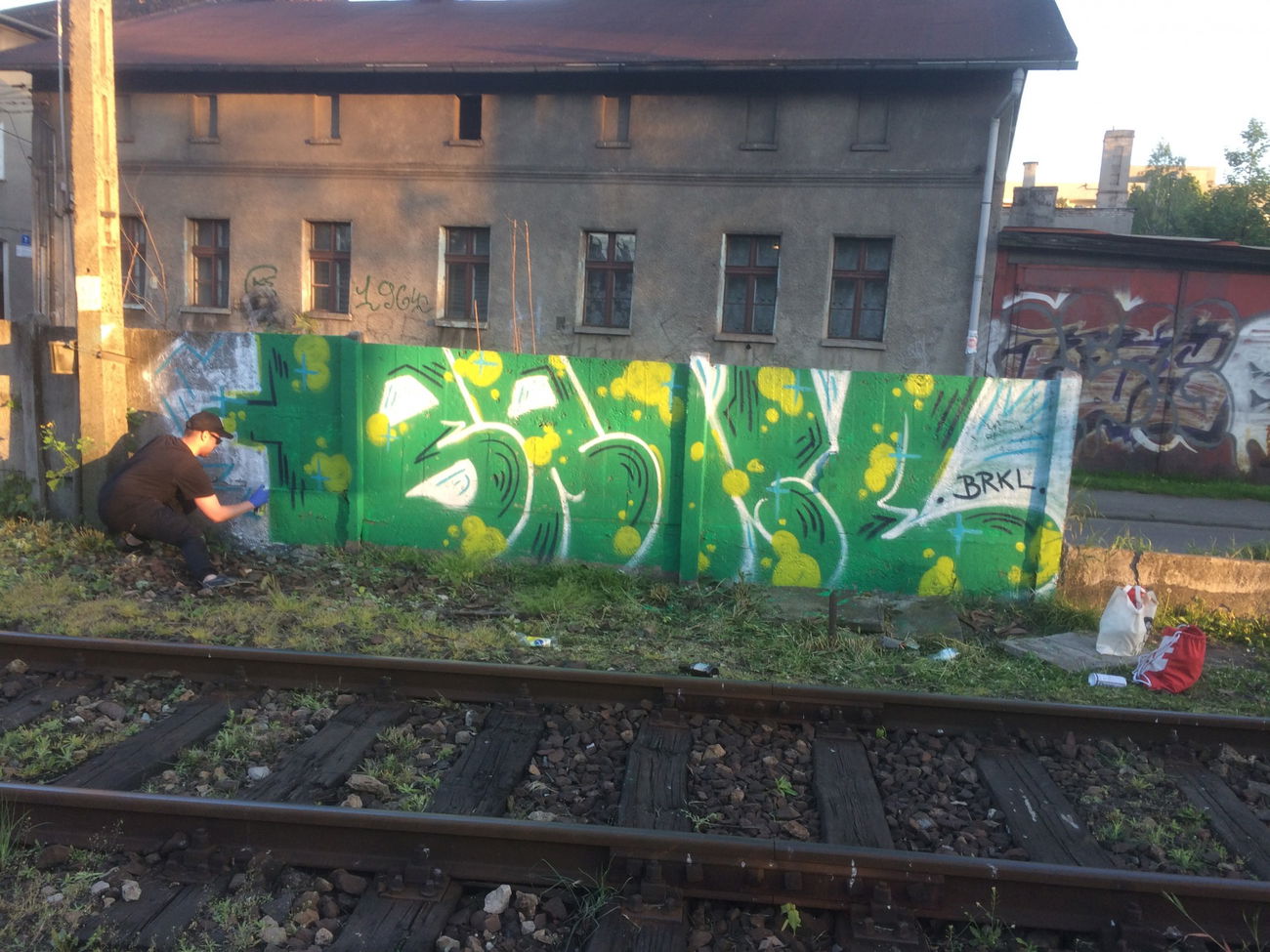 Graffiti Wall - Photo by Kasne027 - brkl, kasne, kcvd