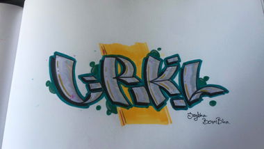 Graffiti Sketch - Photo by Kasne027 - brkl, kasne, kcvd