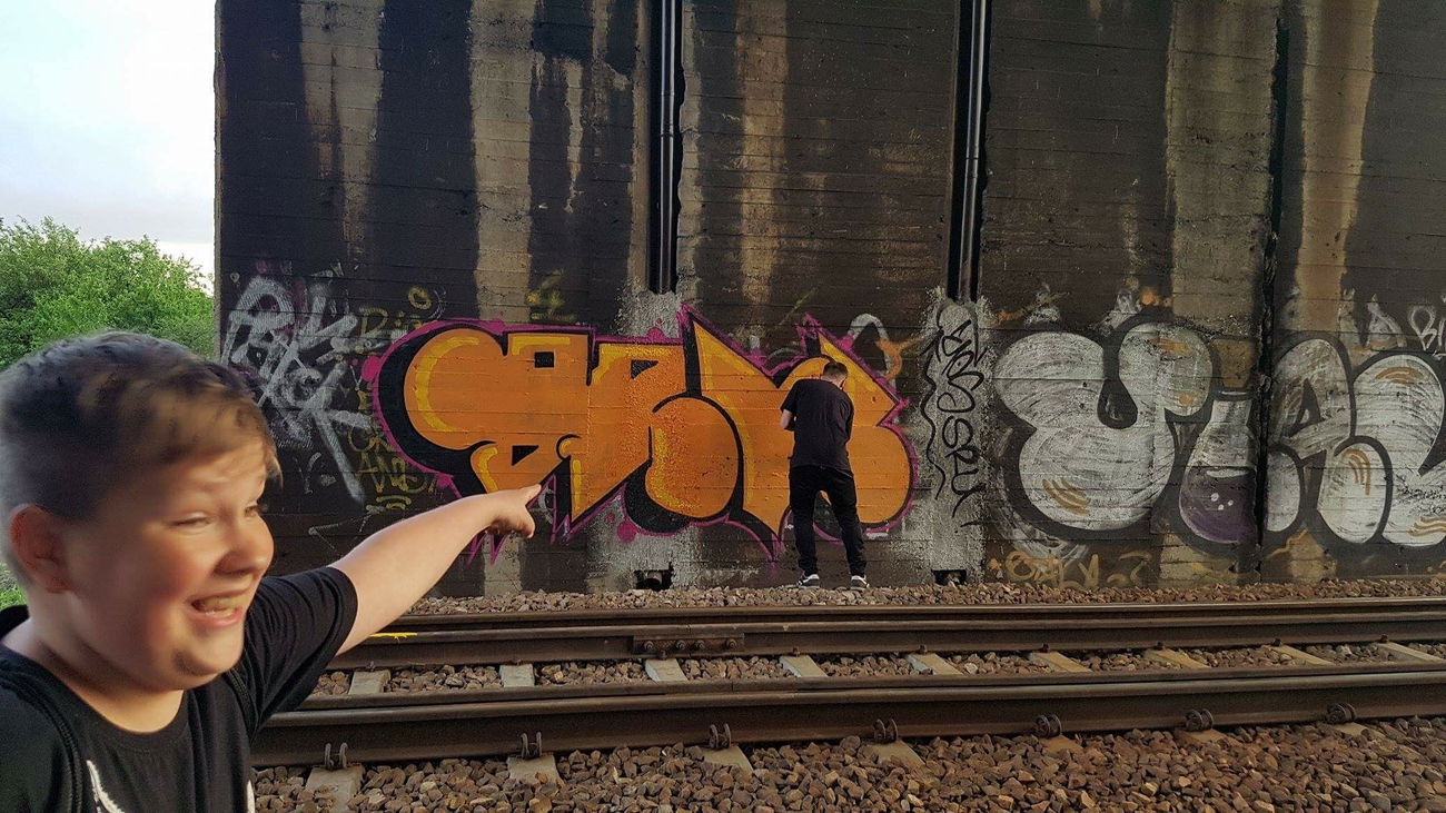 Graffiti Wall - Photo by Kasne027 - BRKL, kasne, brs