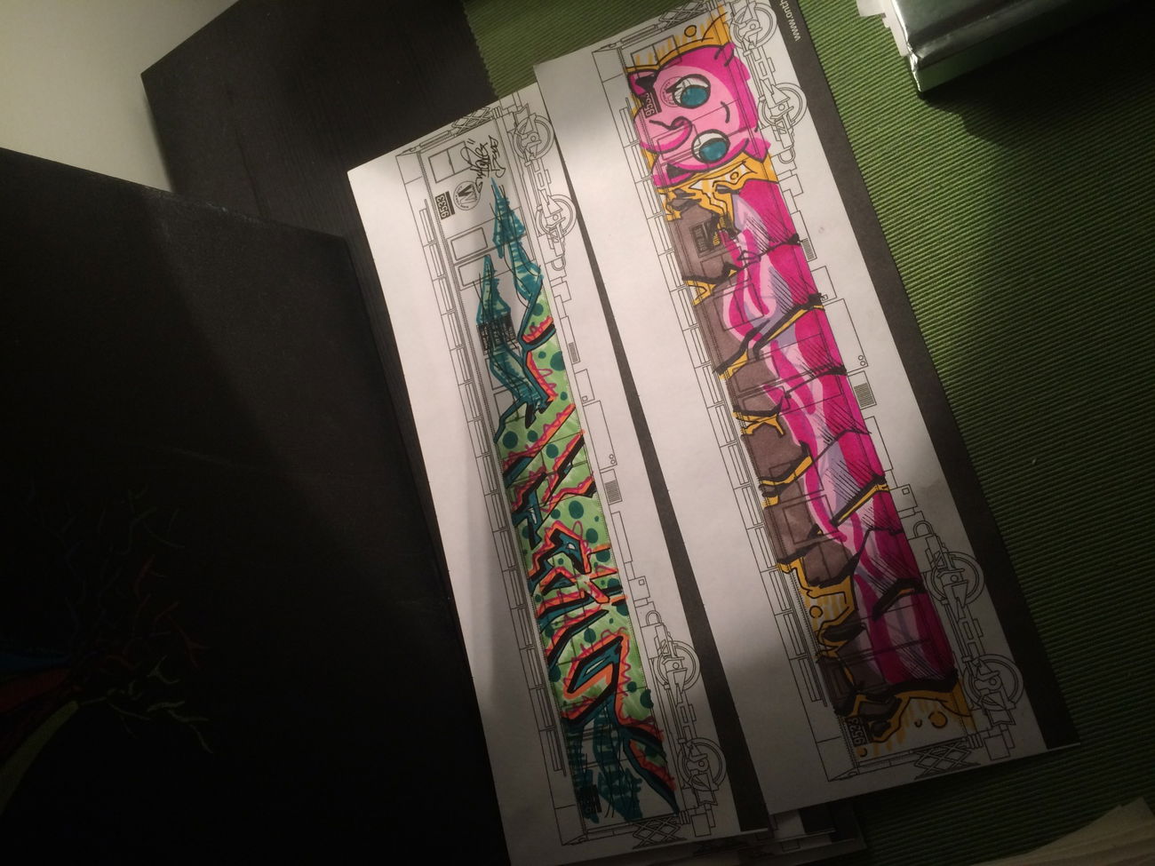 Graffiti Sketch - Photo by Kasne027