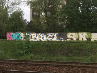 Graffiti Wall - Photo by Kasne027 - Brkl
