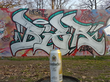 Graffiti Wall - Photo by Kastor495 - Bier