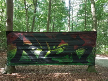 Graffiti Wall - Photo by Kastor495 - Ksr