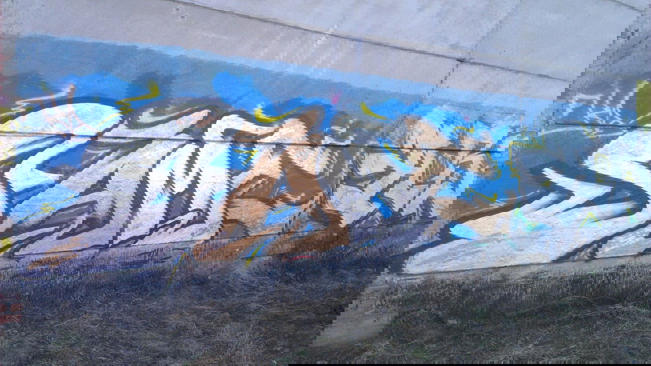 Graffiti Wall - Photo by KasztiKasztan - SAME, KA