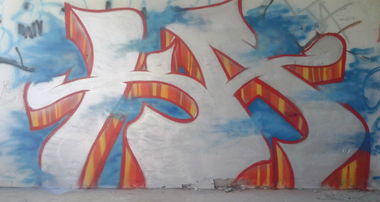 Graffiti Wall in Nepal - Photo by KasztiKasztan - KA (2013)