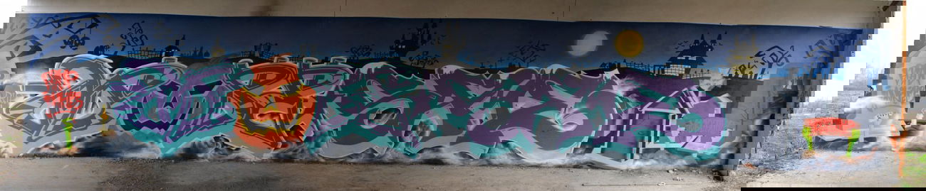 Graffiti Wall - Photo by KasztiKasztan - Mose, ZB, Same