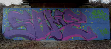 Graffiti Wall - Photo by KasztiKasztan - Same, KA