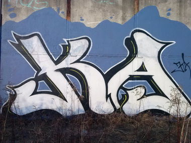 Graffiti Wall - Photo by KasztiKasztan - KA