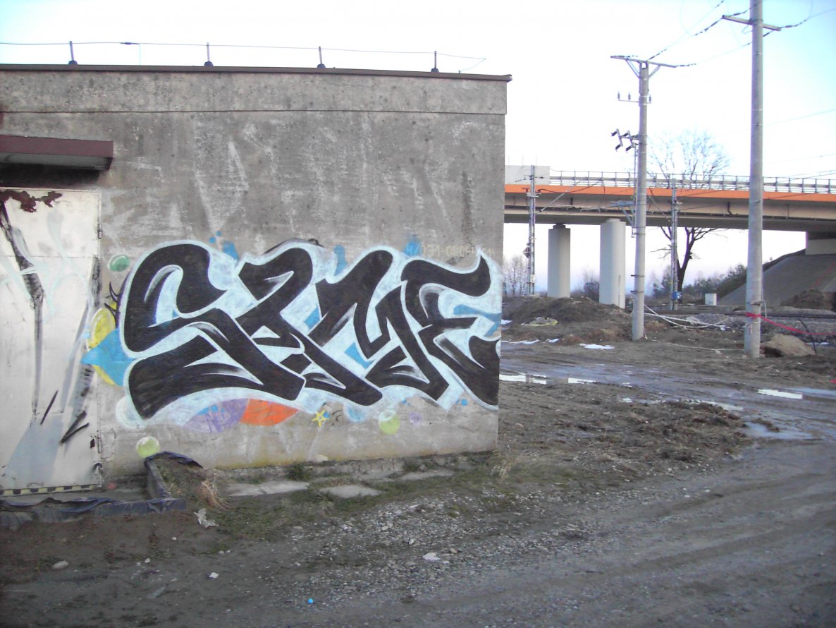 Graffiti Bombing - Photo by KasztiKasztan - Same, KA