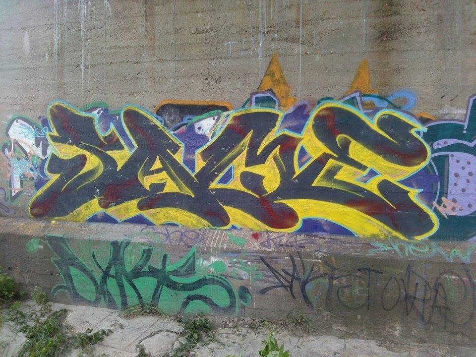 Graffiti Wall - Photo by KasztiKasztan - SAME, KA