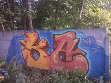 Graffiti Wall - Photo by KasztiKasztan - KA, Brudny, Funk!