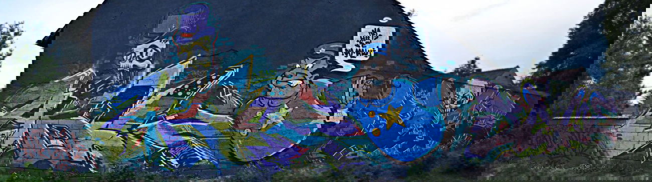 Graffiti Wall - Photo by KasztiKasztan - ABLE, SAME