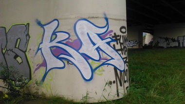 Graffiti Wall - Photo by KasztiKasztan - KA