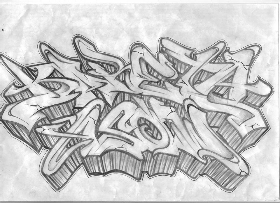 Graffiti Sketch - Photo by KasztiKasztan - KA, Kareta, Asów