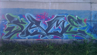 Graffiti Wall - Photo by KasztiKasztan - SAME, KA