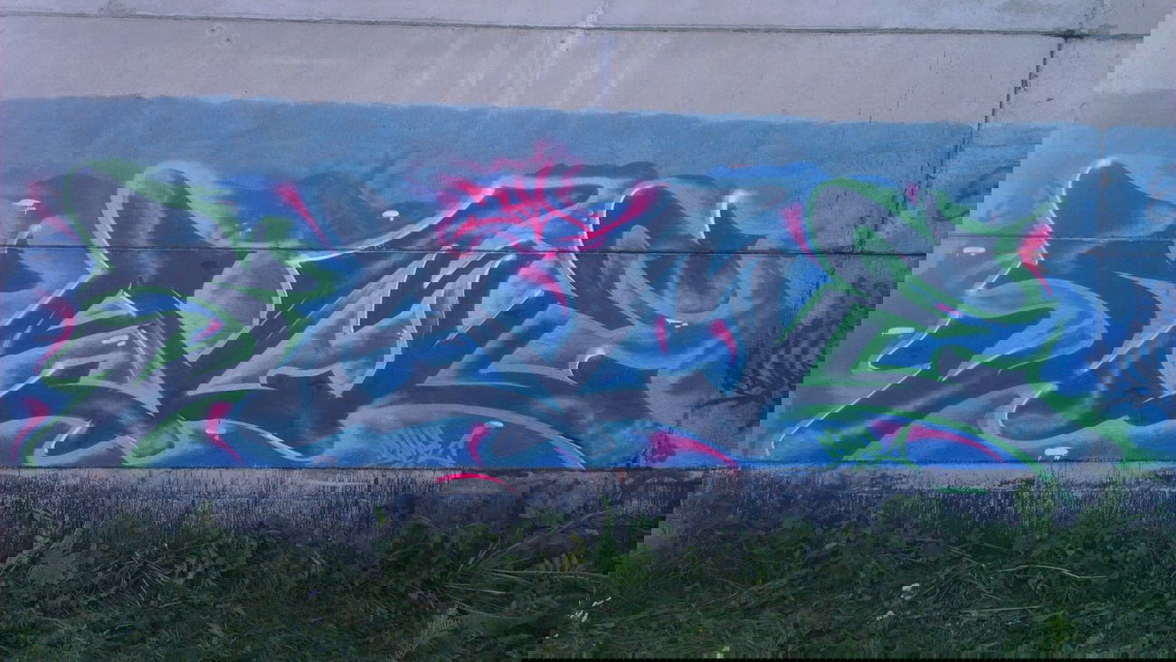 Graffiti Wall - Photo by KasztiKasztan - SAME, KA