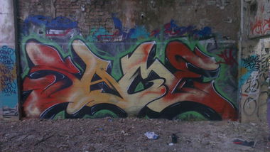 Graffiti Wall - Photo by KasztiKasztan - SAME, KA