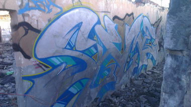 Graffiti Bombing - Photo by KasztiKasztan - SAME, KA