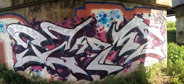 Graffiti Wall - Photo by KasztiKasztan - SAME, KA
