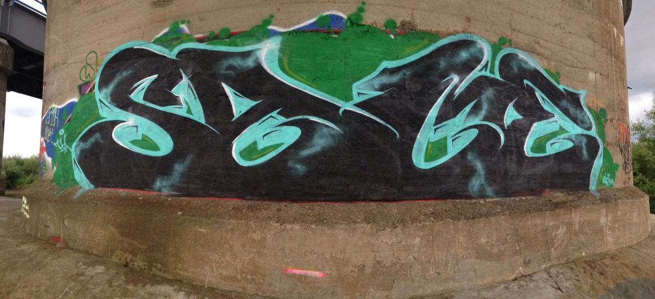 Graffiti Wall - Photo by KasztiKasztan