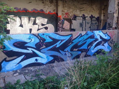 Graffiti Wall - Photo by KasztiKasztan - SAME, KA