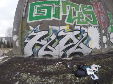 Graffiti Wall - Photo by KasztiKasztan - KA