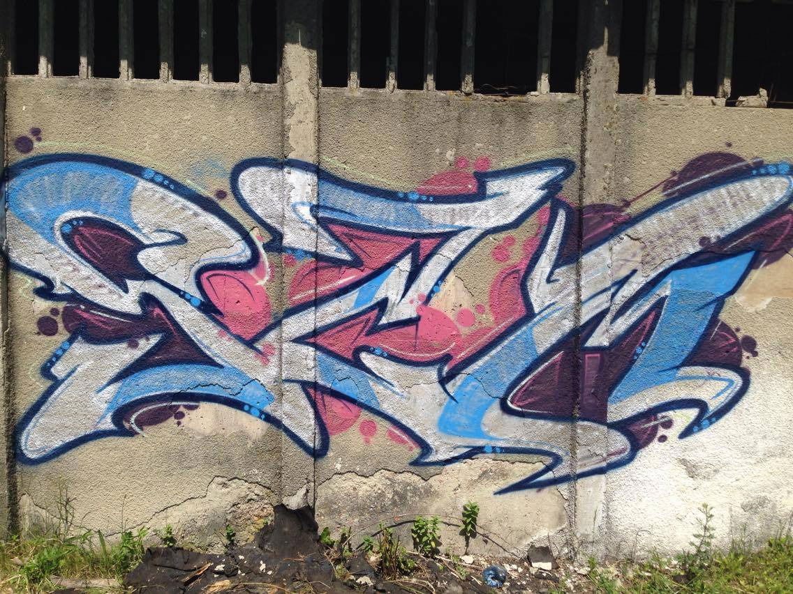 Graffiti Wall - Photo by KasztiKasztan - SAME, KA